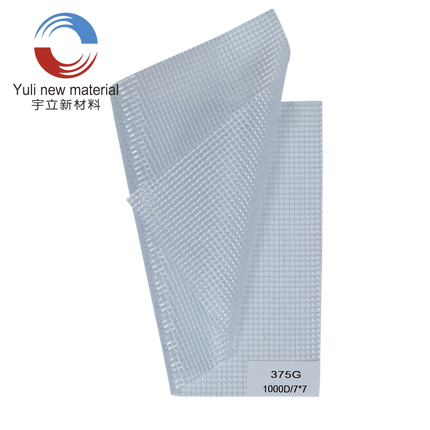 1000D 7x7 375g Transparent Tarpaulin